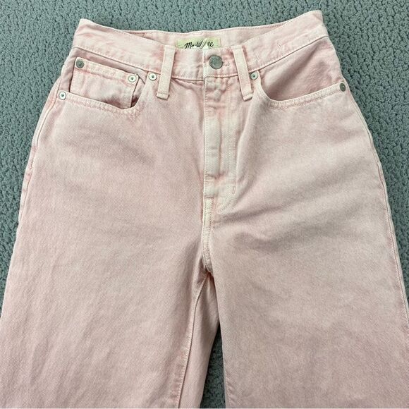 Madewell Women's Baggy Slouchy Straight Leg High Waist Jeans  | Size:  24 - Picture 4 of 16